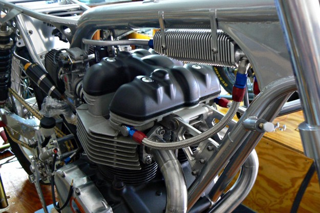 Building a cafe racer engine